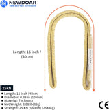 100% Kevlar Braided Friction Hitch Prusik Arborist Rope