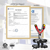 NewDoar CE certified full-body climbing harness