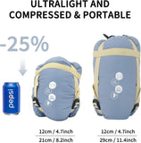 NewDoar Ultralight Backpacking Sleeping Bag - 50-70°F