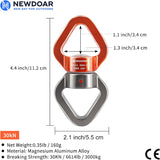 NewDoar 30KN CE Certified Micro Rotator Swivel