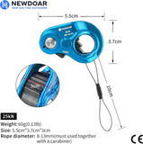 NewDoar Rope Ascender for 8-13mm Rope-Blue
