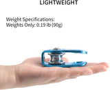 NewDoar Fixed Plate Micro Pulley-Blue,26KN CE Certified(26KN Blue 2pcs)