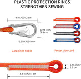 10mm Static Climbing Rope with 2 Steel Hooks