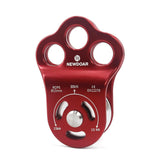 NewDoar 30 KN CE Certified Three Holes Rescue Climbing Pulley