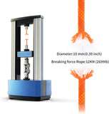 10mm Static Climbing Rope with 2 Steel Hooks