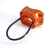 NewDoar Climbing Abseiling Belay Device ATC Rappelling Descender 25KN V-grooved Equipment-Orange