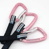NewDoar Ultra-Light Aluminum Quickdraws Straight Bent Gate