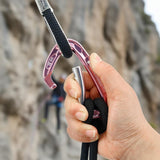 NewDoar Ultra-Light Aluminum Quickdraws Straight Bent Gate