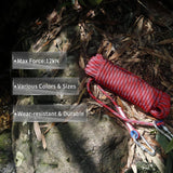 10mm Static Climbing Rope with 2 Steel Hooks