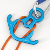 NewDoar  Downhill Equipment Rigging Plate 40kN Rescue Figure 8 Descender-Blue