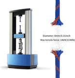 8mm Static Climbing Rope with 2 Steel Hooks