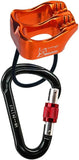 NewDoar Climbing Abseiling Belay Device ATC Rappelling Descender 25KN V-grooved Equipment-Orange