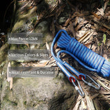 10mm Static Climbing Rope with 2 Steel Hooks