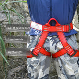 NewDoar CE certified Climbing Harness-Red