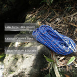 10mm Static Climbing Rope with 2 Steel Hooks Pro