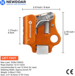 NewDoar Foot Ascender - Left Orange