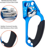 UIAA & CE Certified Right Hand Ascender for 8~13MM Rope - Blue
