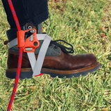 NewDoar Hand Ascender & Foot Ascender & Foot Loop Set (Left Orange Set)