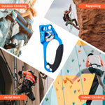 UIAA & CE Certified Right Hand Ascender for 8~13MM Rope - Blue