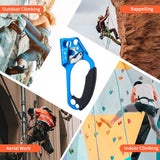 UIAA & CE Certified Right Hand Ascender for 8~13MM Rope - Blue