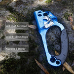 UIAA & CE Certified Right Hand Ascender for 8~13MM Rope - Blue