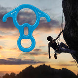 NewDoar  Downhill Equipment Rigging Plate 40kN Rescue Figure 8 Descender-Blue