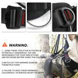Thickness Climbing Harness, Wider Half Body Harness(Upgrade Black)