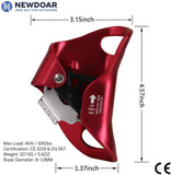 NewDoar Rock Climbing Chest Ascender CE Certified Rope Clamp for 8~13MM Rope