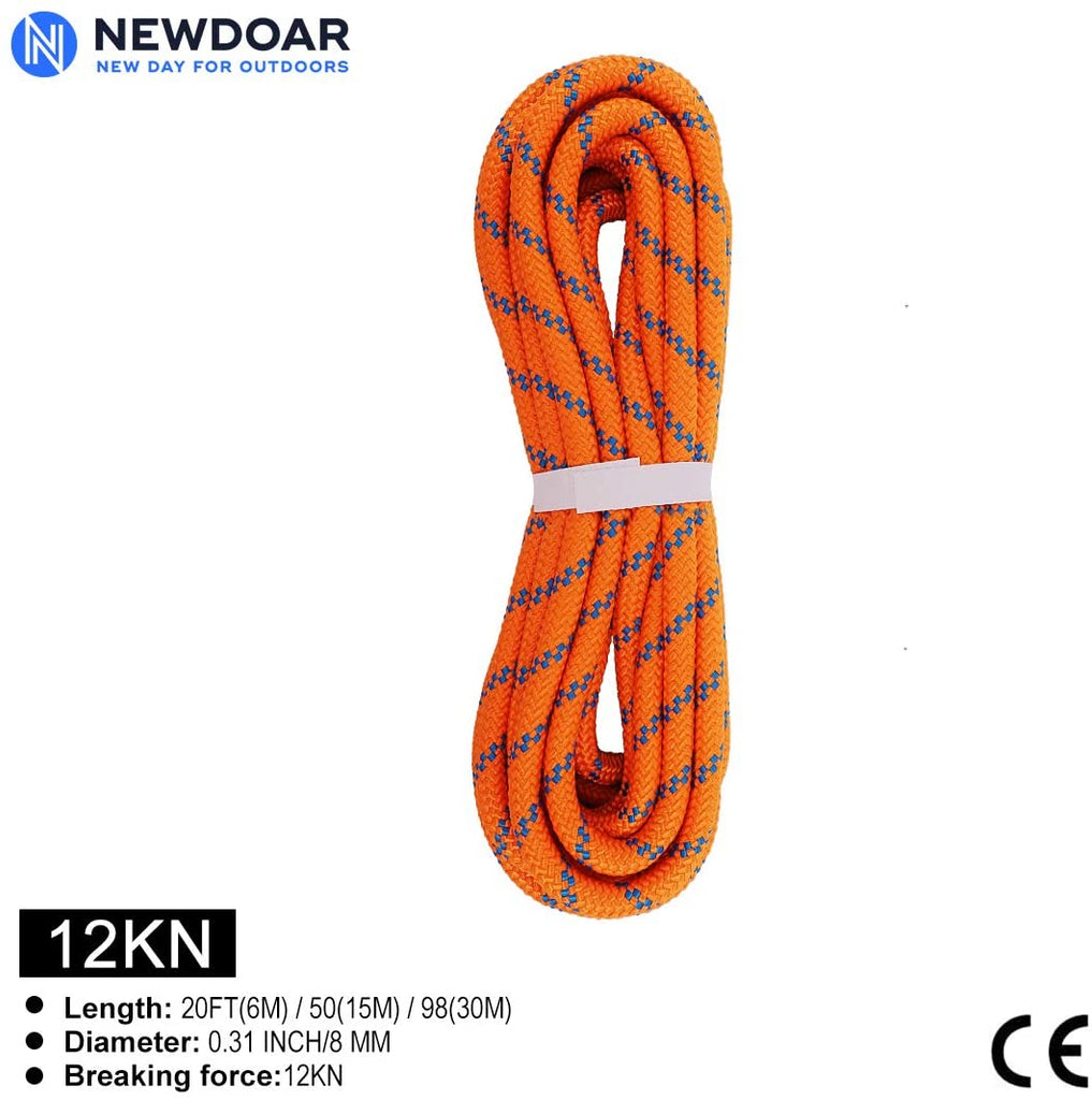NewDoar 24KN 8mm Rock Climbing Rope – newdoar