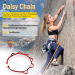 NewDoar Daisy Chain Rope,23kN(5170lb) Climbing Nylon Sling,CE Certified(43in/110cm)