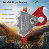 NewDoar Rope Grab Ascender 15KN for 9mm-12mm Rope for  Climbing Protection Rescue